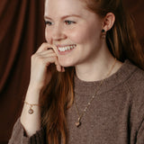 Berit Set – Halskette & Armband | mit einem Charm