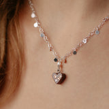 Halskette Emilia | mit einem Charm