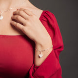 Elif Set – Halskette & Armband | mit einem Charm