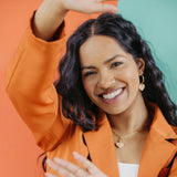 Creolen Amalia | mit einem Anhänger-Paar