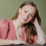 Herzkette Nina | mit einem Charme