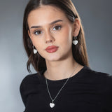 Creolen Alexia | mit einem Anhänger-Paar