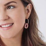 Creolen Ariane | mit einem Anhänger-Paar