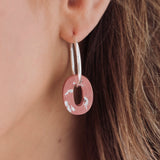 Creolen Ariane | mit einem Anhänger-Paar