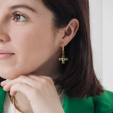 Creolen Athena | mit einem Anhänger-Paar