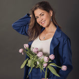 Creolen Ariane | mit einem Anhänger-Paar