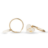 Creolen Amalia | mit einem Anhänger-Paar