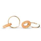 Creolen Amalia | mit einem Anhänger-Paar