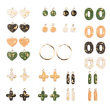 Creolen Amalia | mit einem Anhänger-Paar