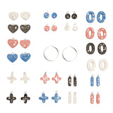 Creolen Ariane | mit einem Anhänger-Paar