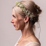 Herzkette Adelaine | weißer Beton