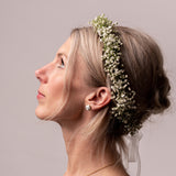 Ohrstecker Alida | weißer Beton