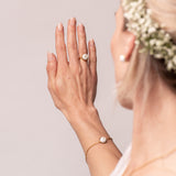 Ring Anisa | weißer Beton