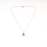 Halskette Samira | blushfarbener Beton