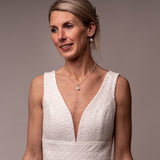 Halskette Tuala | weißer Beton