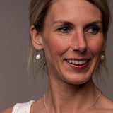 Ohrringe Adda | weißer Beton