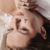 Ohrstecker Gerda | beliebige Betonfarbe