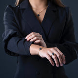 Ring Sari | anthrazitfarbener Beton