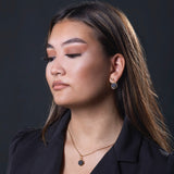 Halskette Sumaya | anthrazitfarbener Beton