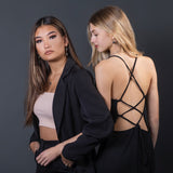 Ohrringe Sadie | anthrazitfarbener Beton