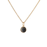 Halskette Sumaya | anthrazitfarbener Beton