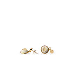 Ohrringe Ina | weißer Beton