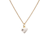 Herzkette Adelaine | weißer Beton