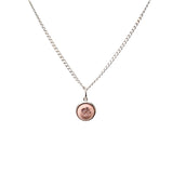 Halskette Samira | blushfarbener Beton